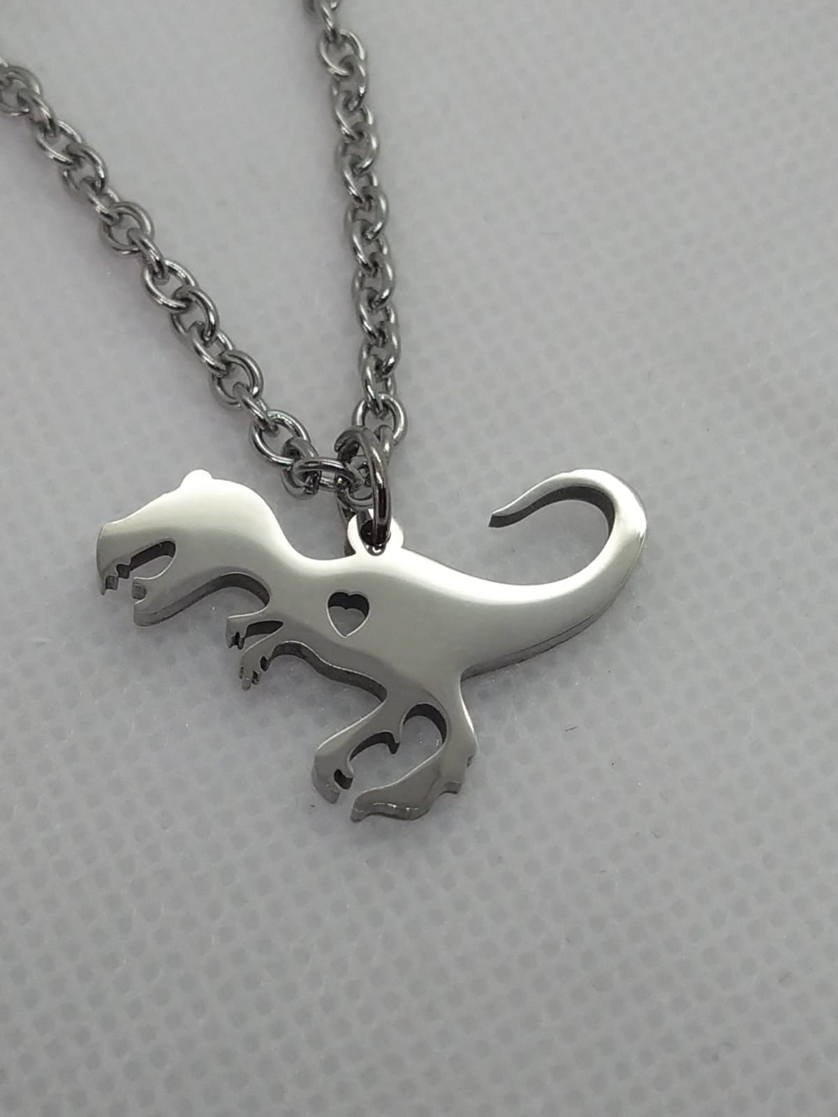 Dinosaur Pendant Necklace