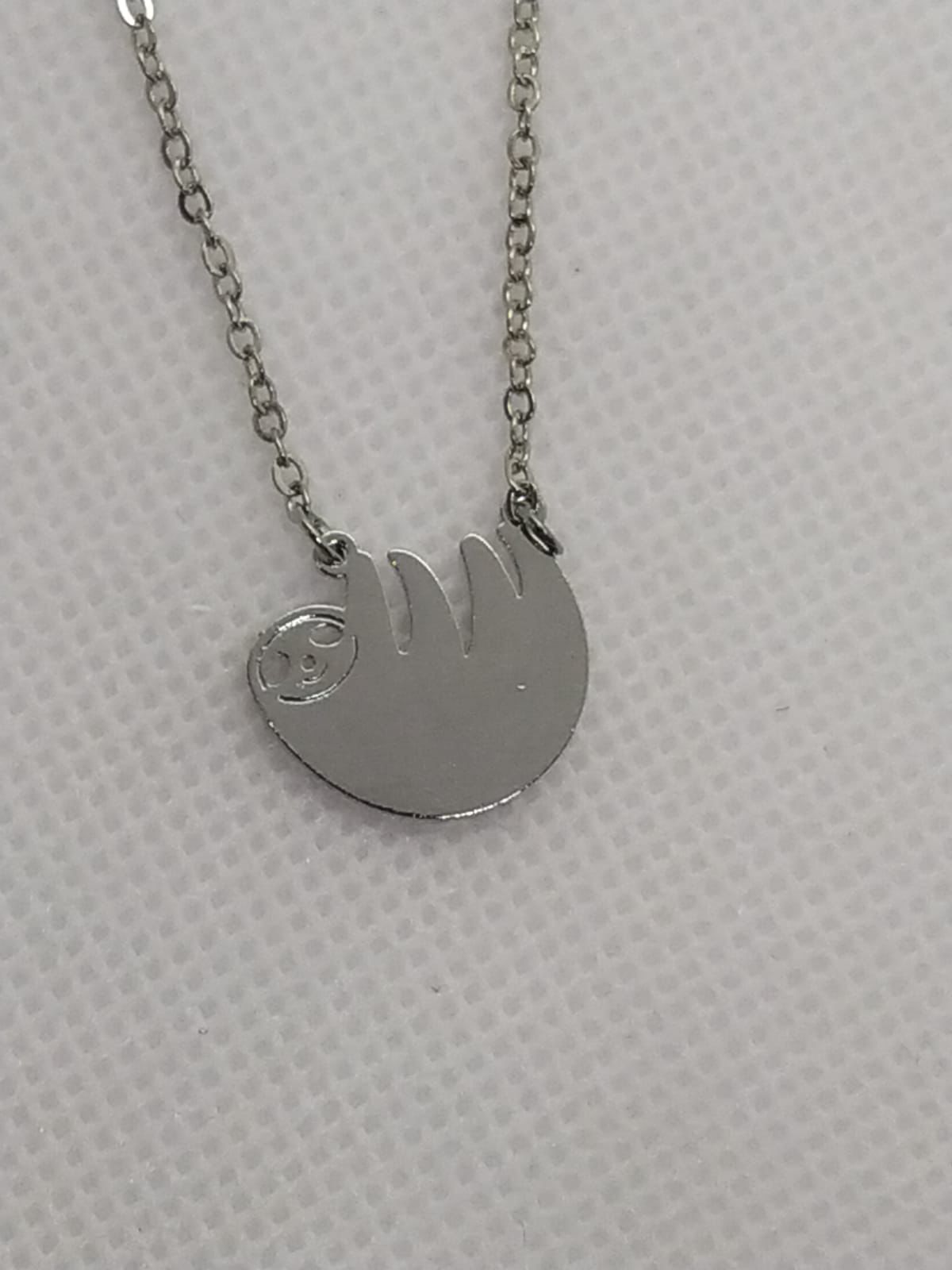 Sloth hot sale pendant necklace