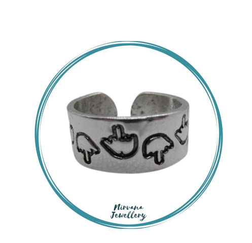 Adjustable Middle Finger Ring