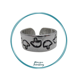 Adjustable Middle Finger Ring