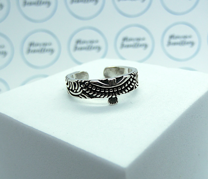 Adjustable Eagle Ring