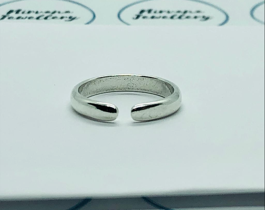 Adjustable Smile Ring, Smiley Face Ring, Happy Ring