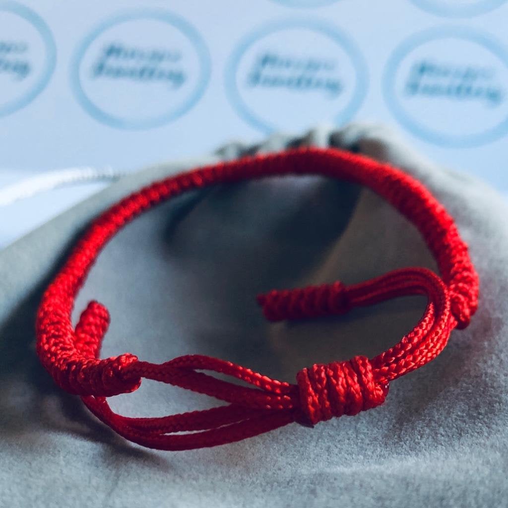 Lucky Red Tibetan Buddhist Bracelet