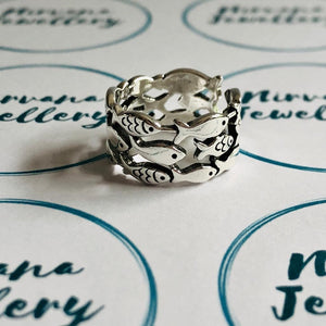 Adjustable Swimming Fish Ring