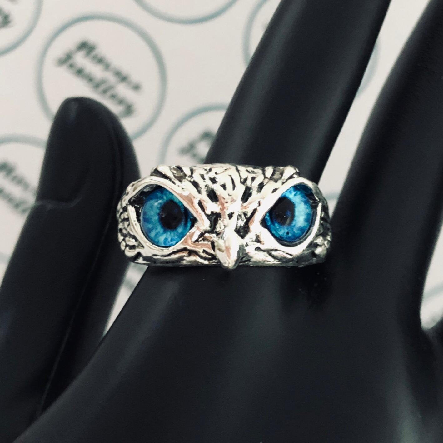 Adjustable Owl Ring