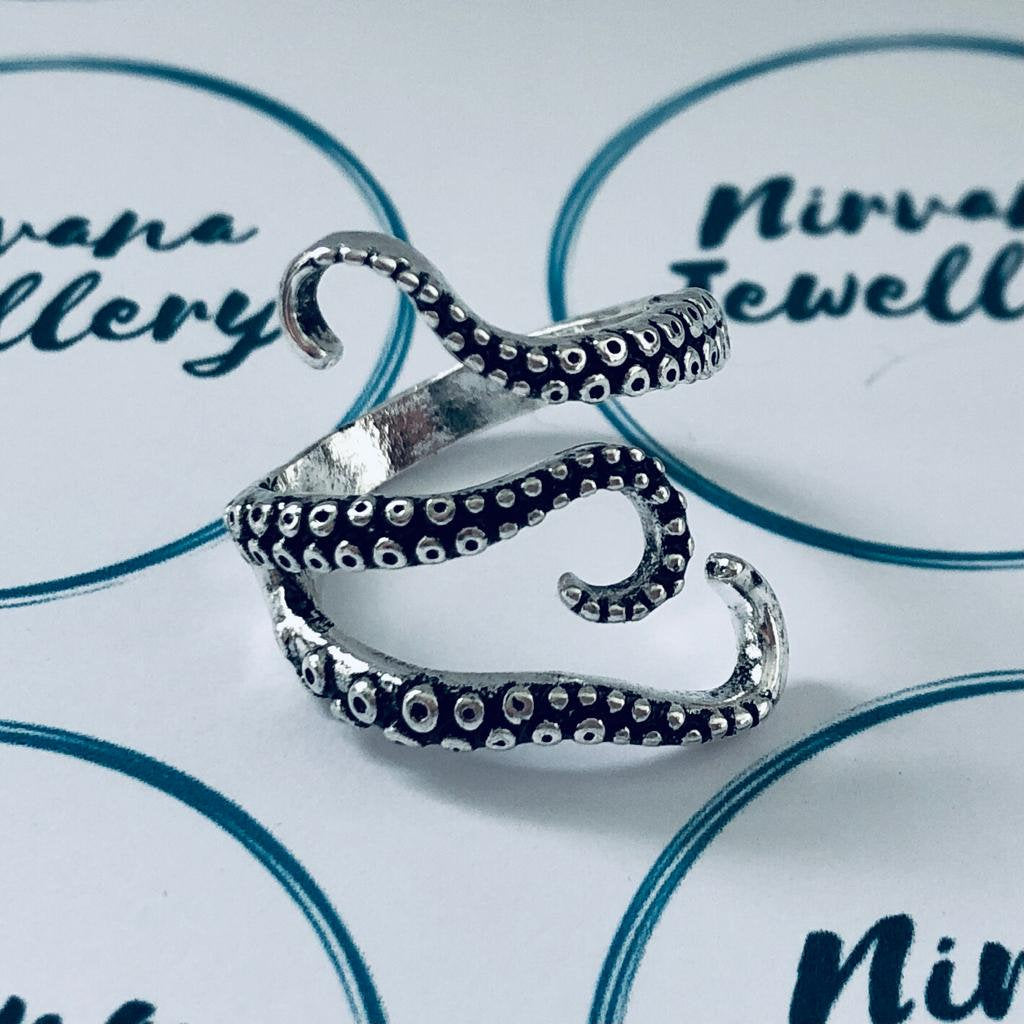 Adjustable Octopus Ring