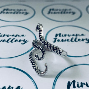 Adjustable Octopus Ring